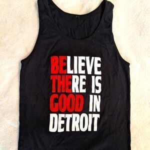 Believe in Detroit muscle tank